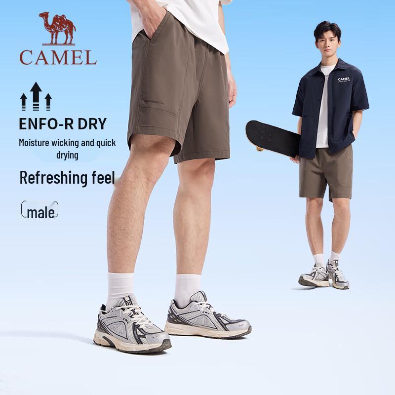 

CAMEL Men s Quick Dry Sports Casual Shorts J15BW0Q4046 L