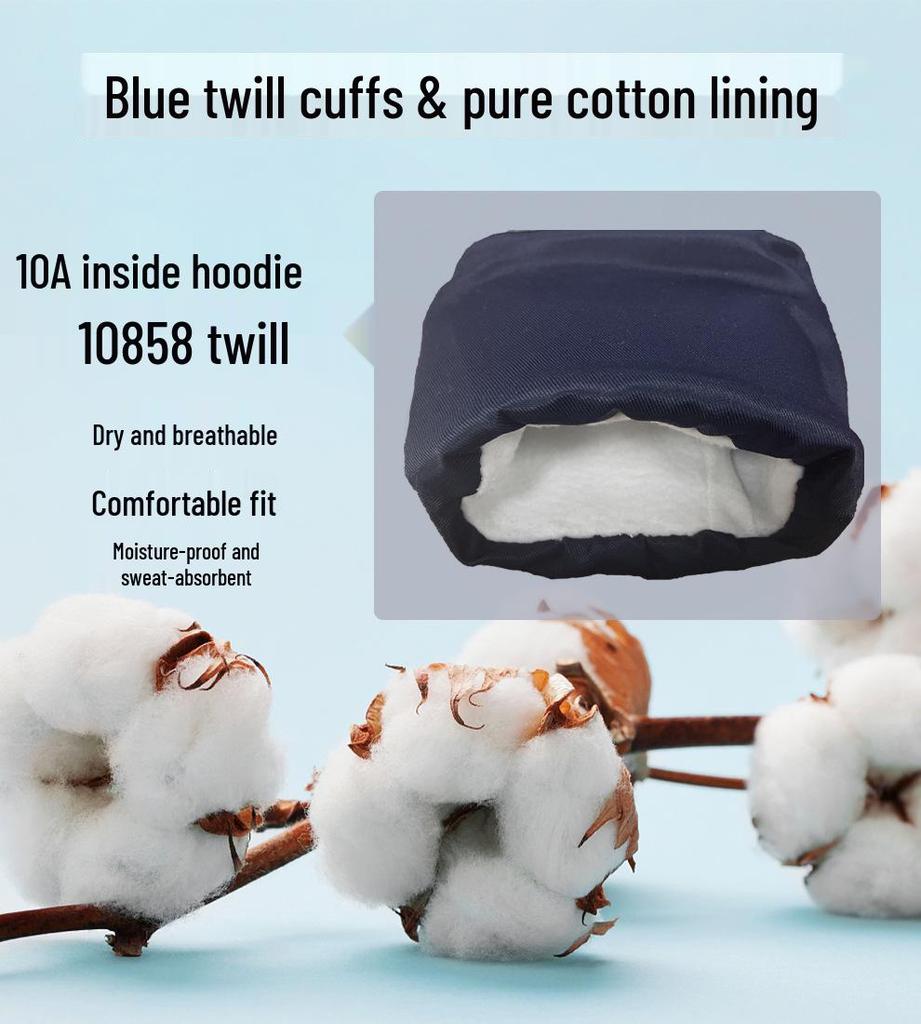 Oqi Heat-Resistant BBQ Gloves: Flameproof, Anti-Scald, Outdoor Barbecue & Oven Protection.