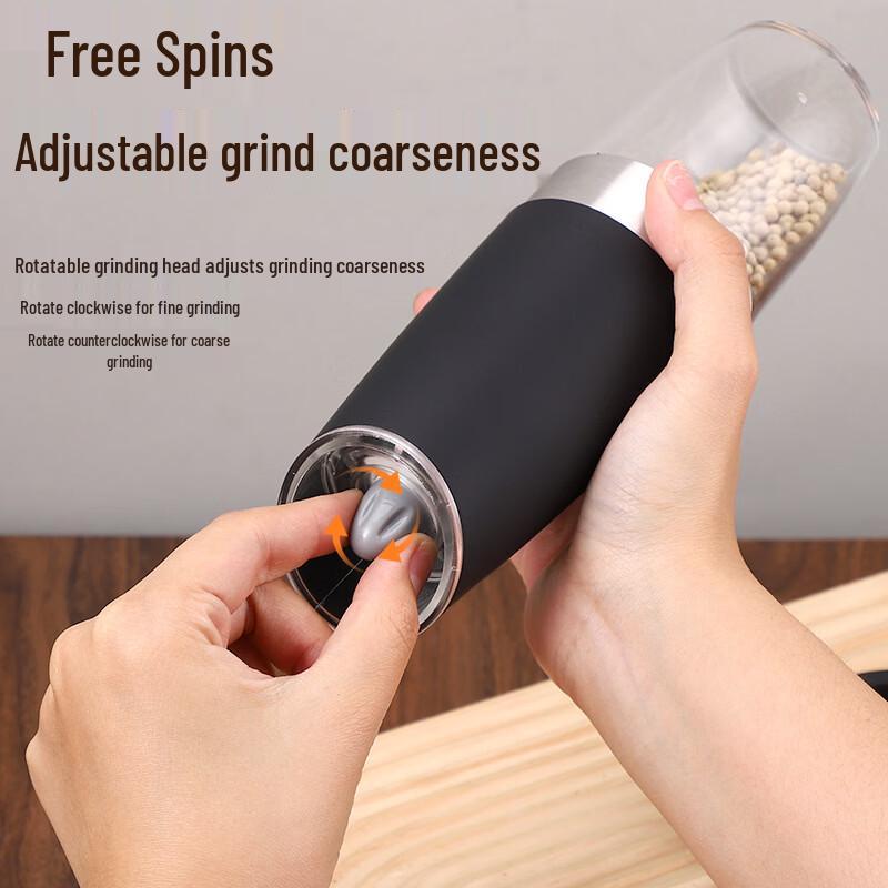 Abdo Gravity-Sensing Electric Pepper Grinder