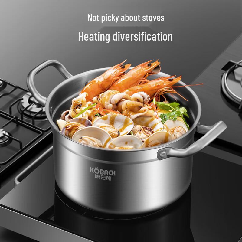 Kombach New European Style 304 Stainless Steel Soup Pot