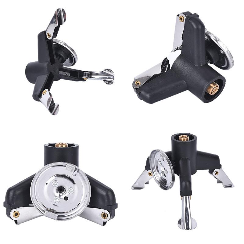 Outdoor Camping Gas Fuel Canister Stove Can Tank Burner Tripod Adapter Converter