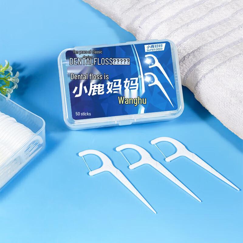 FAWN MUM Ultra-fine Floss Picks, 3-Pack
