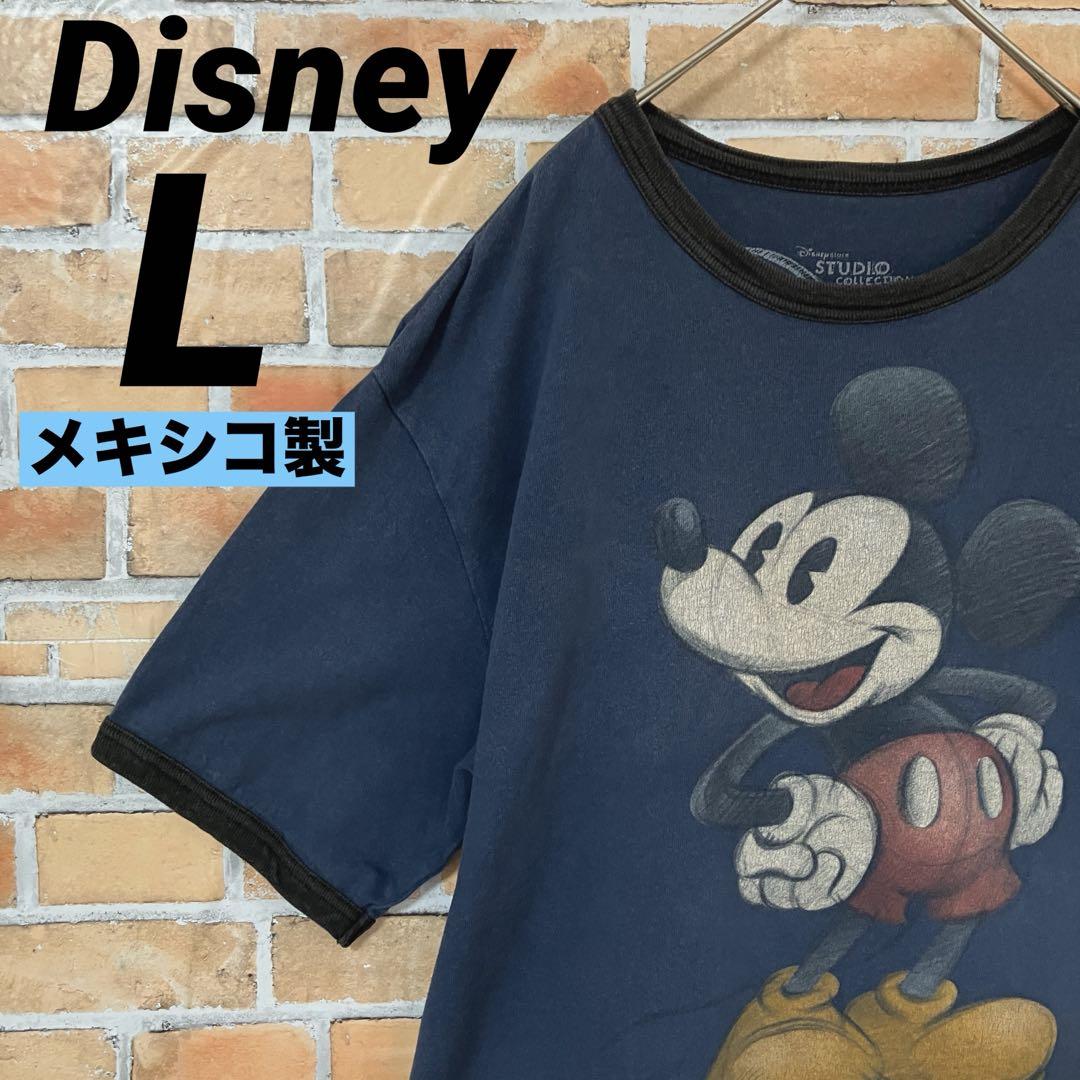

[USED] Disney Vintage Print Illustration Mickey Mouse Short Sleeve T-Shirt