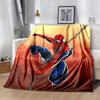 1pc Spider-Man Printing Blanket - Soft, All-Season Throw for Office Blanket,  | Personalized Gift with Adorable Cartoon Design