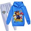 Çocuk Kapüşonlu Sweatshirt Kız Çocuk Giysileri Çocuk Giysileri Paw Patrol Kapüşonlu Sweatshirt Seti Sonbahar Takımı Kapüşonlu Sweatshirt Erkek Çocuk Günlük Pantolon Kazak Seti Kostüm