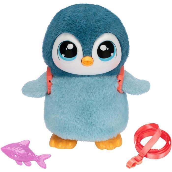 Mon petit pingouin - moose toys - little live pets - pingouin électronique interactif avec accessoires
