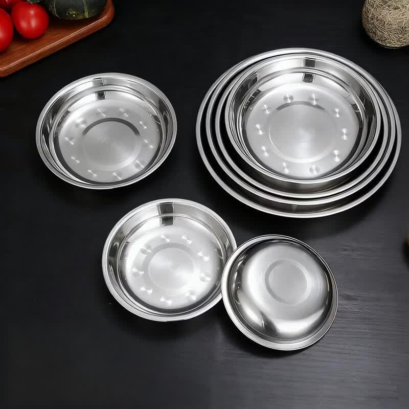 Oeny 304 Stainless Steel Multi-purpose Serving Plates