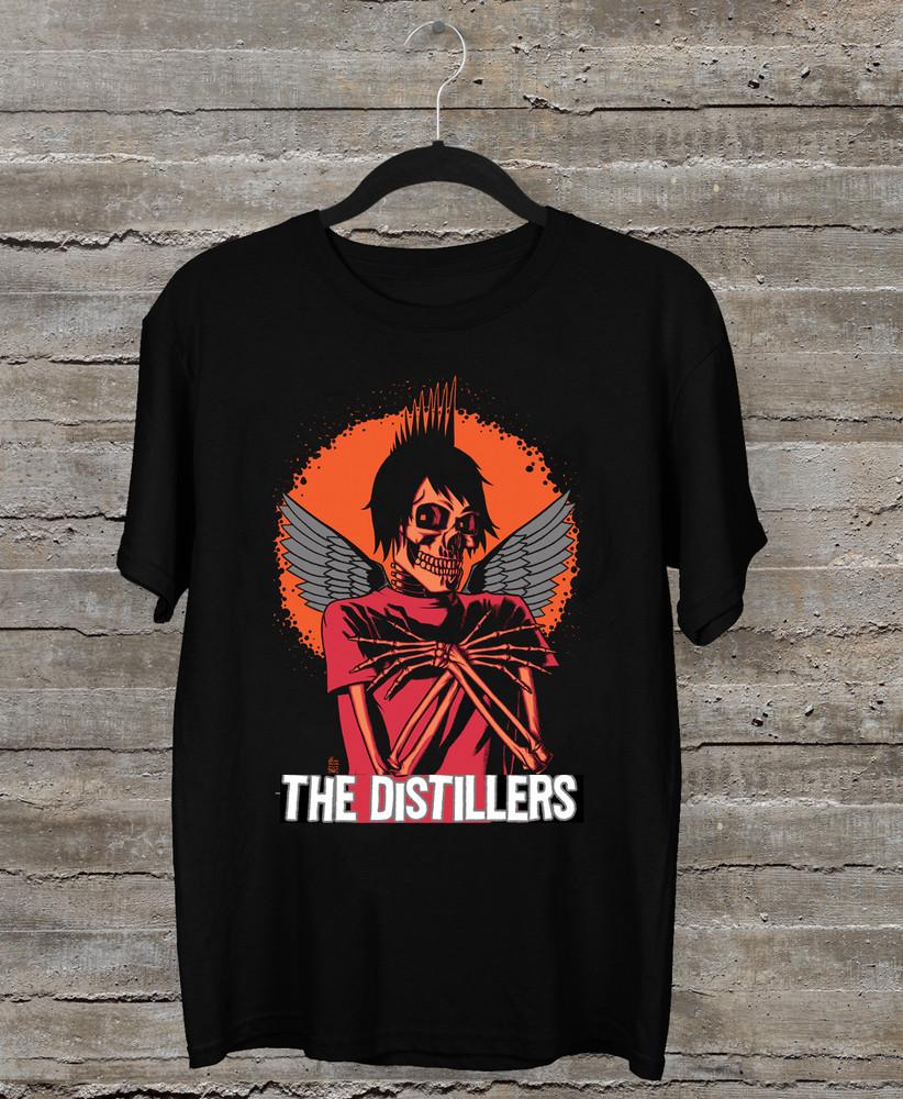 NEW Popular The Distillers Band Gift For Fan Black All Size Shirt AC1277 Unisex T-Shirt