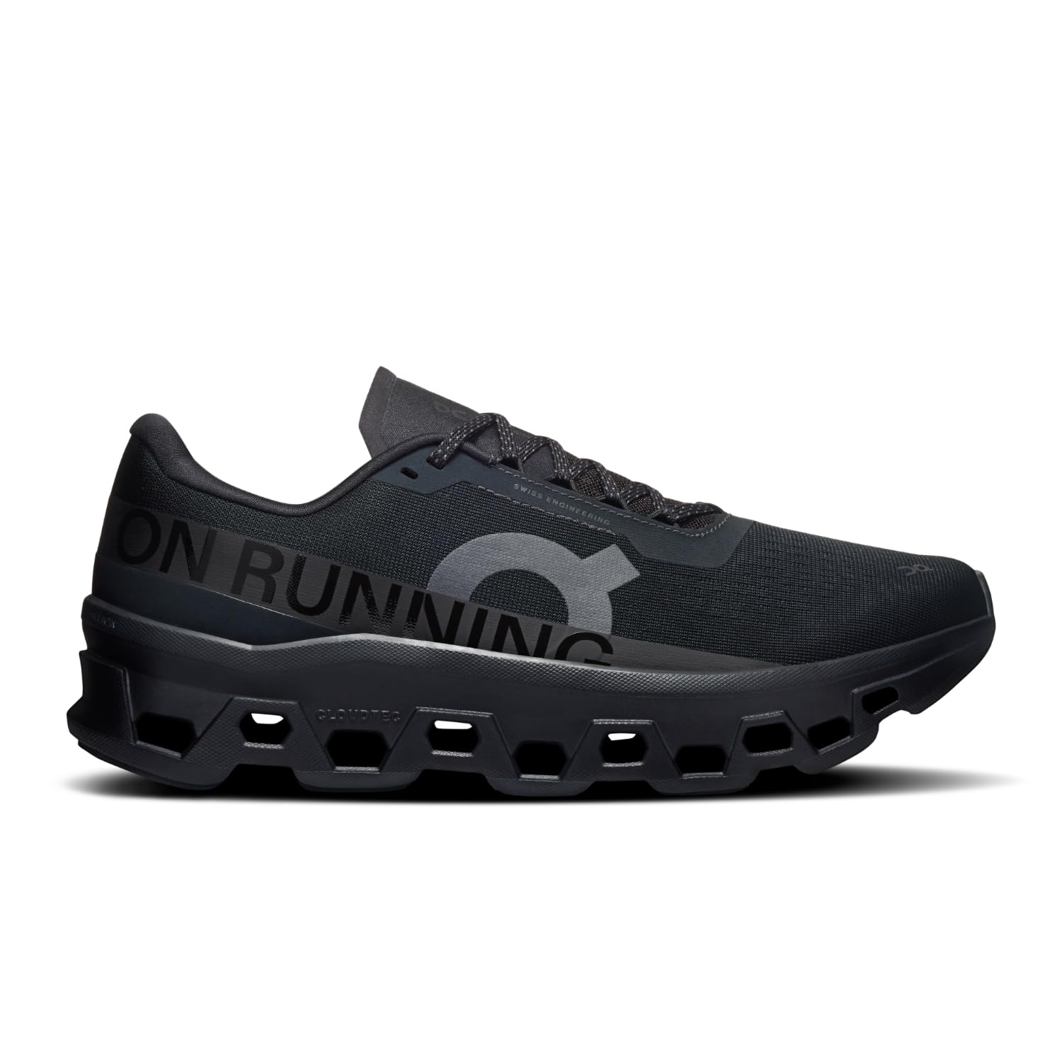 On Cloudmonster 1 Men s Sneakers, Size 26.0cm, Black, Running, Cushioning, High Rebound