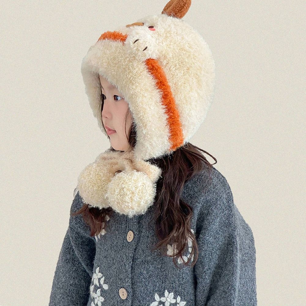 Thermal Kids Hat Cold Proof Warm Hat Fashion Ear Protection Hat Autumn Winter