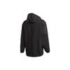 Adidas SS23 Logo Print Hooded Wind-Resistant Sports Casual Long Sleeve Sweatshirt Men Tops Black FS9858