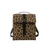 Flip Top Leopard Print Insulated Lunch Bag Leakproof Thermal Cooler Bag Thermal Lunch Box  Work