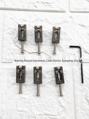 Elektrische Gitarre Einzel-Tremolo-Brücke Saitensattel