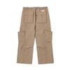 Vans SS25 Comfortable Soft Casual Versatile Work Pants Unisex Pants Walnut VN000MEF1NU