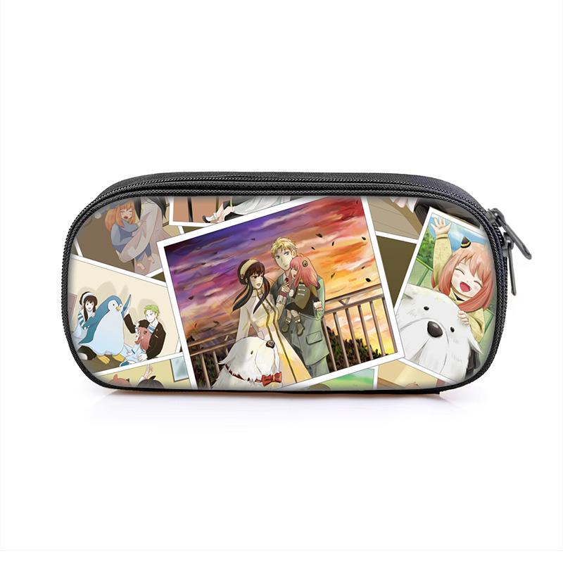 SPY×FAMILY Federmäppchen vielseitig Cartoon große Kapazität beliebtes Produkt, bestes Geschenk für Jungen und Mädchen zum Schulanfang und Geburtstag