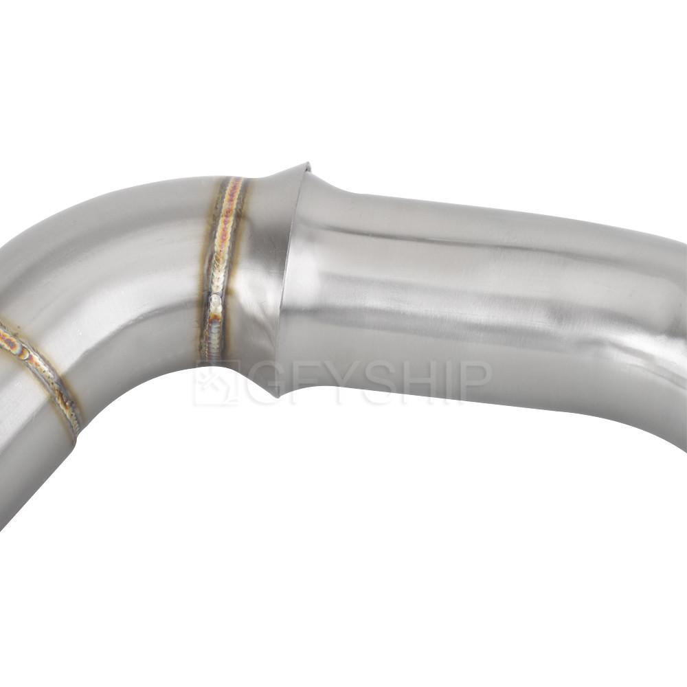 For Husqvarna 701 Svartpilen 2019 2020 For KTM DUKE 690 2013-19 Escape Slip-on Motorcycle Exhaust Mid Link Pipe 51MM Slip-on