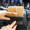 Car Air Outlet Cleaning Brush Soft Bristles Interior Cleaning Tool Car Crevice Dust Removal Brush Multipurpose Detailing Brush