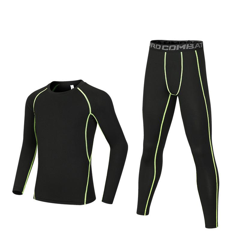 Boys Thermal Underwear Set Children Plus Velvet Winter Warm Thermo Underwear Masculino Long Johns Girls Lucky Johns Fitness