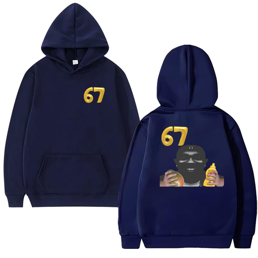 

Hot Rapper Kendrick Lamar 67 Mustard Mango print Hoodie Unisex harajuku Casual pullover Men women Fleece Long sleeve Sweatshirt 3XL