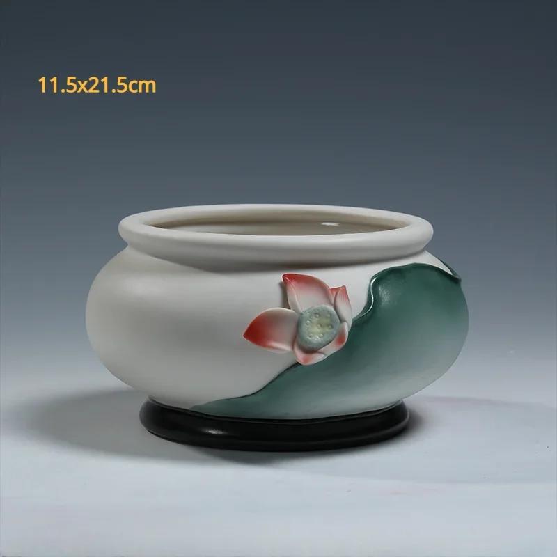 1pc Ceramic Household Buddhist Tools Set for Worshipping Buddha Statues, Guanyin Statues, Household Items Fruit Tray, Holy Water