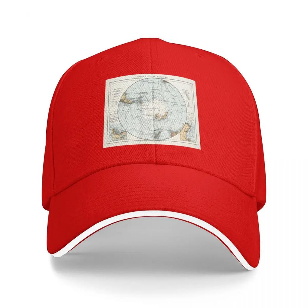 Vintage Map of Antarctica (1900) Baseball Cap hats on offer Sunhat Men's Hats Women's