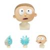 Rick And Morty Professor Latexmaske Halloween Anime Cosplay Kopfbedeckung DIY Spaß Geeignet für verschiedene Festivals