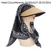 Lightweight Korean Style Headscarf Baseball Hat Print Y2k Strappy Scarf Hat Spicy Girls Sunscreen Headscarf Hat Women