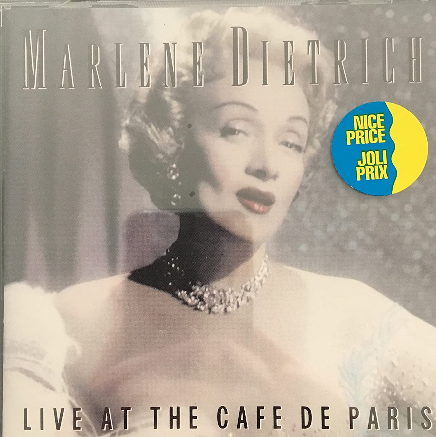

CD MARLENE DIETRICH - Album / Live at Cafe De Paris Non Japan Pop Used