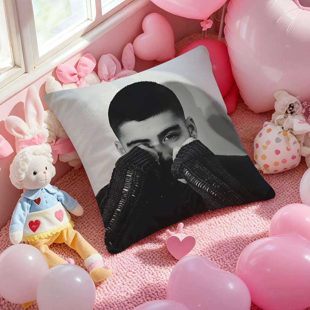 Singer Z-zayn malik Cushion Cover Pattern Printed Pillowcase for Living Room Sofa Cushion Cover & Bedroom Decor