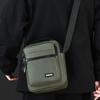 Contemporary Men's Handbag - Refined Oxford Shoulder Bag with Organizational Pockets