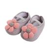 Sonnenblumen-Bowknot-Einzel-Babyschuhe, Babyschuhe, weiche Sohle, Sandalen, Kinderschuhe, atmungsaktiv, Prinzessin