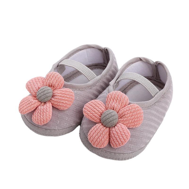 Sunflower Bowknot Single Dětské Boty Dětské Boty Měkká podešev Sandály Dětské Boty Vycházkové Prodyšné Princezna