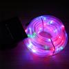 10m 100 LED Solar Power Rope Lights, Waterproof Outdoor String Lights, Daylight White, Warm White Portable