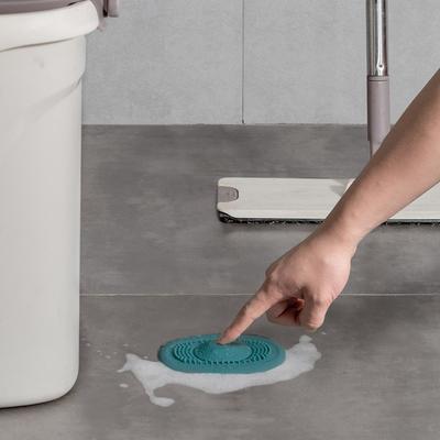 2 Pcs Bathroom Sink Floor Drain Cover, Odor-proof Cover, Bathroom Drainage Opening Blockage-proof Pool Filter Net