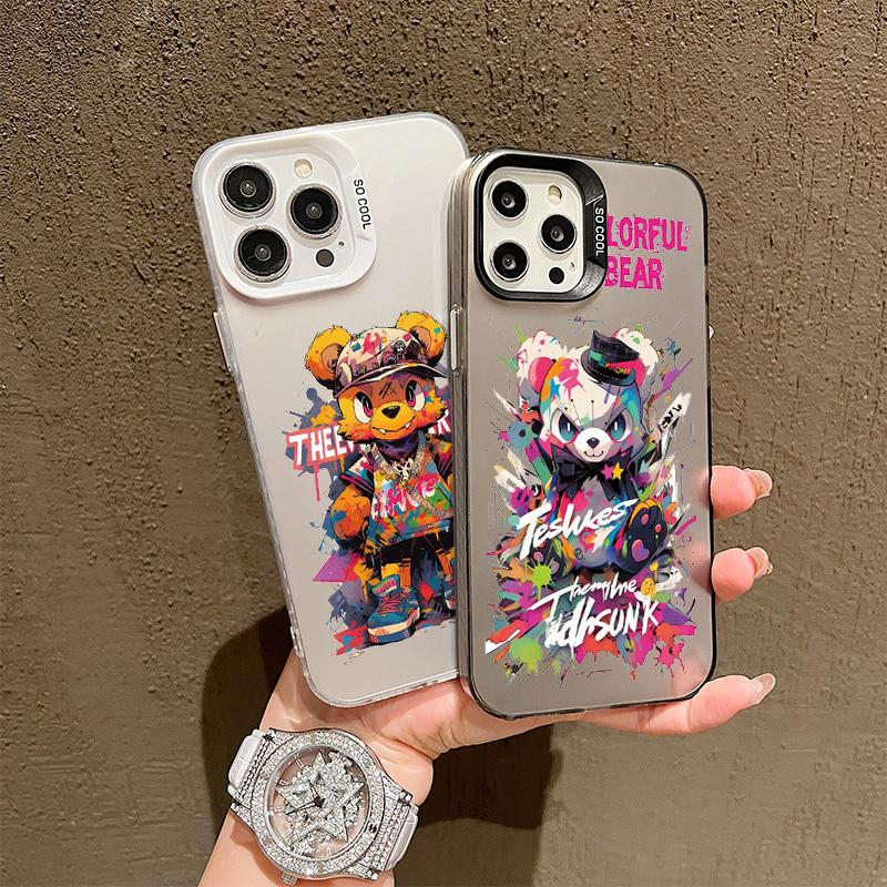 Silicone Case For Oppo Reno 11F 12F 13F 14F 15F Redmi Note 15 14 13 12 Samsung A06 A16 A26 A36 A56 Cover DIY Painted Cartoon Shockproof Phone Bumper