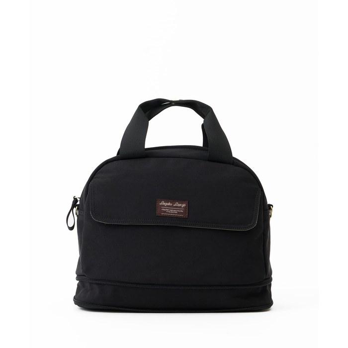 [Regato Largo] Expanding Shoulder Bag, Lightweight, Self-Standing, Water-Repellent, 2-Way, Free Size