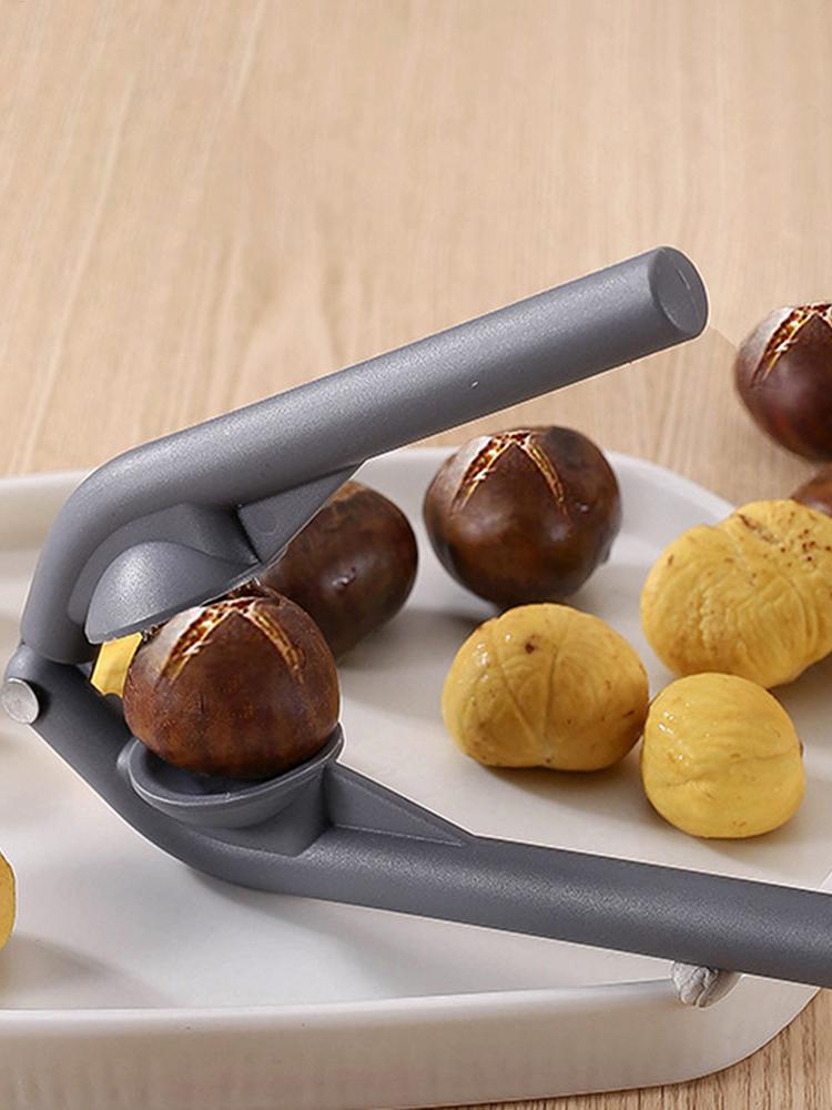 Chestnut Opener Quick Clip Walnut Pliers Cutter Opener Nut Cracker Sheller Kitchen Tools Multifunctional Nut Cracker