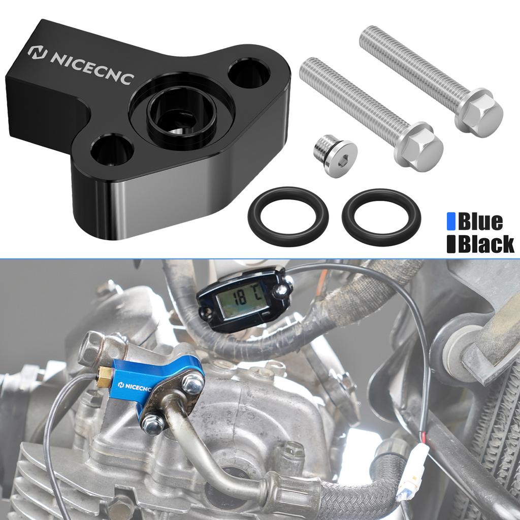 Motorcycle Oil Temperature Sensor Adapter Kit for Suzuki DR650S DR650SE 1996-2024 DR650 S SE Oil Temp Sensor Fitting Connector