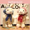Cuter Rabbit And Panda Plush Toys With Ski Design For Kids And Gift Giving