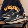 New leather surface 22 autumn retro sports casual jogging shoes lightweight soft sole Forrest Gump shoes German training shoes