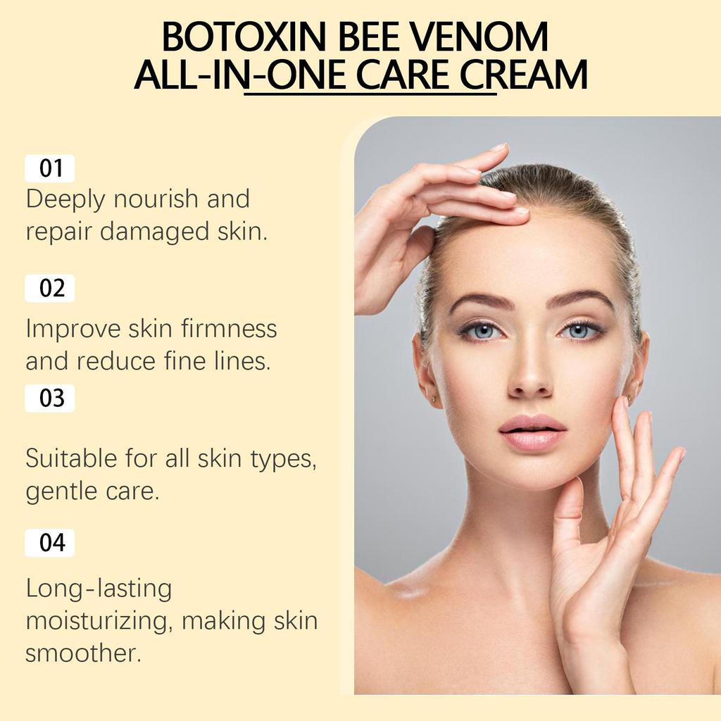 Bee-Venom Treatments Cream Wrinkles Remover Face Lotion Firming Lifting Anti Aging Moisturizing Whitening Repair Skin Care