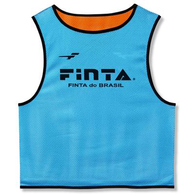 FINTA Soccer/Futsal Adult One-Size-Fit Sublimation Reversible Bib, 1 Bib, No Number, FT3527 (2261) Sax X Orange