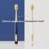 6Pcs Soft Bristle Manual Toothbrush Wide Brush Head Gentle Gum Care Sturdy Handle Deep Clean Tooth Brush For Family Oral Care