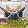 Hammock Birds Plush Hanging House Small Animals Squirrel Double Layer Hammock Beds Parrot Nest Squirrel Warm House