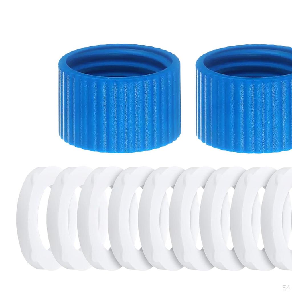 Wasseradapter Auslaufsicher 28mm mit Dichtung Gewinde für Notfall