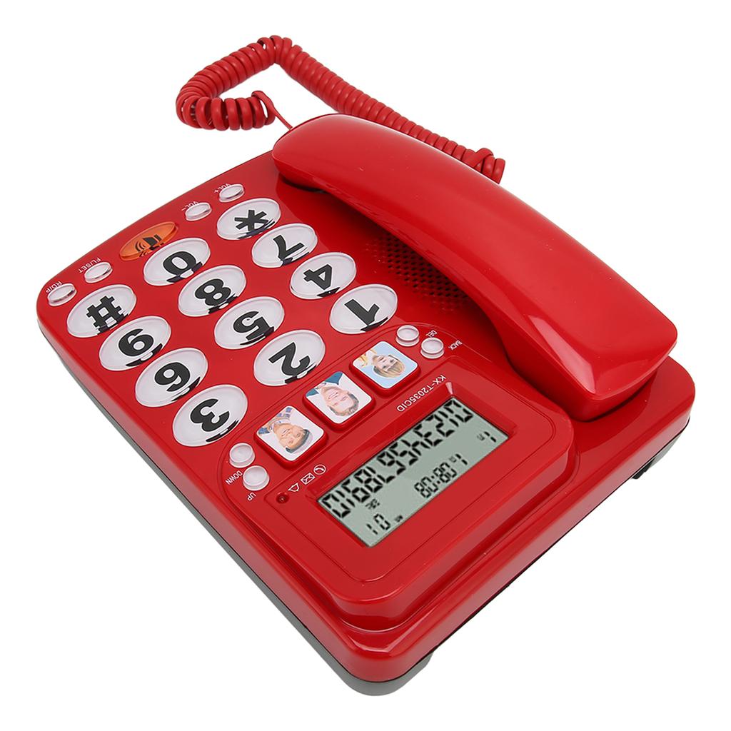 Corded Phone Caller ID   Ringtone Shortcuts Memory Wired Landline with Indicator for