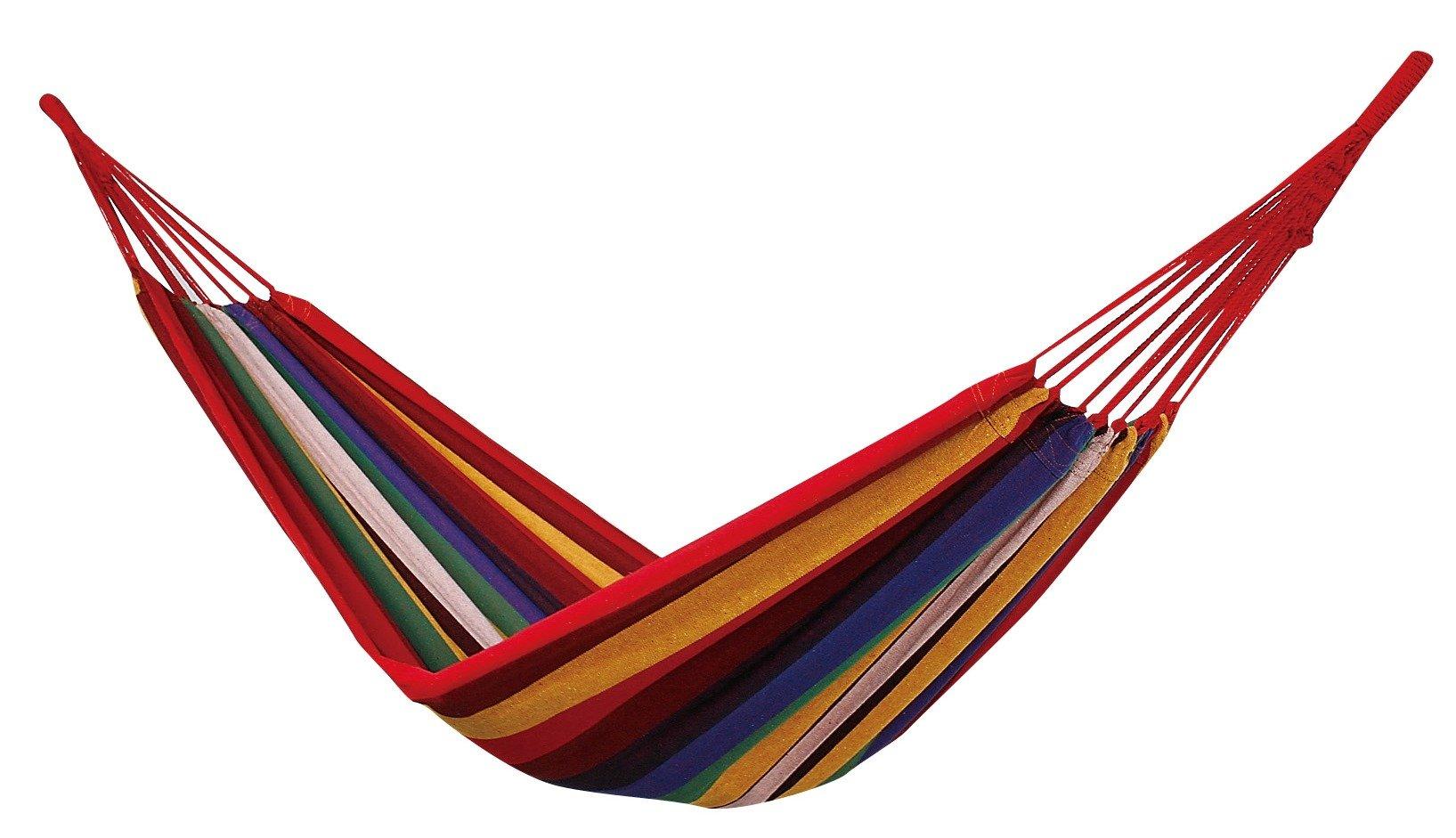 

Хлопковый гамак Captain Stag Palm Rainbow M-7683