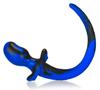 Puppy Tail Bulldog Tail Plug 11.5 X 6 Cm Blue - Oxballs - Puppy Play, Tail Dildos