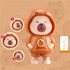 Capybara Keychain Car Key Holder Backpack Charm Bag Pendant Plastic Texture Purse Decoration Suitable for All Ages