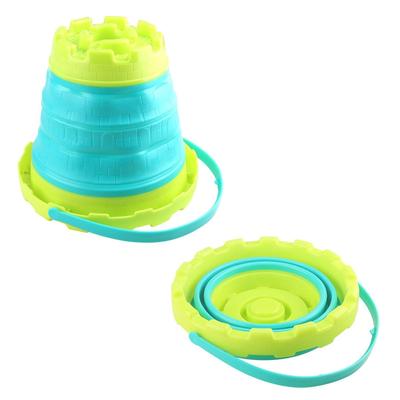 Sandbox Bucket Folding Round Green